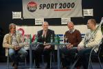Foto: Aktiv & Gesund, Sylvia Schmidt - v.l.n.r. Markus Wasmeier, Armin Wolf, Gerhard Brandl (Sport 2000 Deutschland), Oliver Bollmann (Atomic)