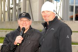 Foto: Armin Wolf mit Moderationskollege Gunter Michl