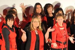 Foto: Sie sorgten fÃ¼r Stimmung: Die Wolperdinger Singers aus Abensberg, Foto: Lex